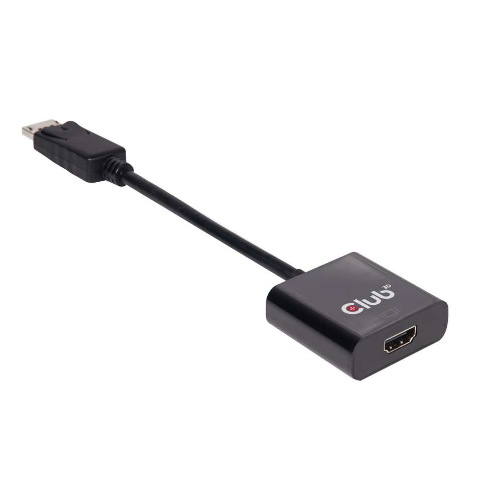 Club 3D Displayport 1.2 To Hdmi 2.0 4K60Hz Uhd Act Adapter