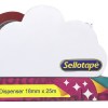 Sellotape: Rainbow Tape In Cloud Dispenser 18mm x 25m Sellotape: Rainbow Tape In Cloud Dispenser 18mm x 25m