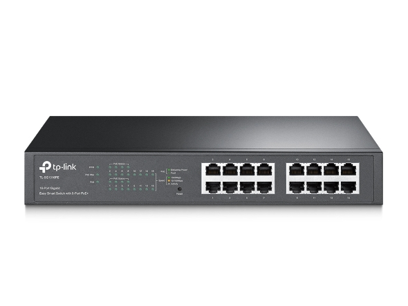 TP-Link TL-SG1016PE 16 Port Gigabit Easy Smart POE Switch With 8 Port POE+