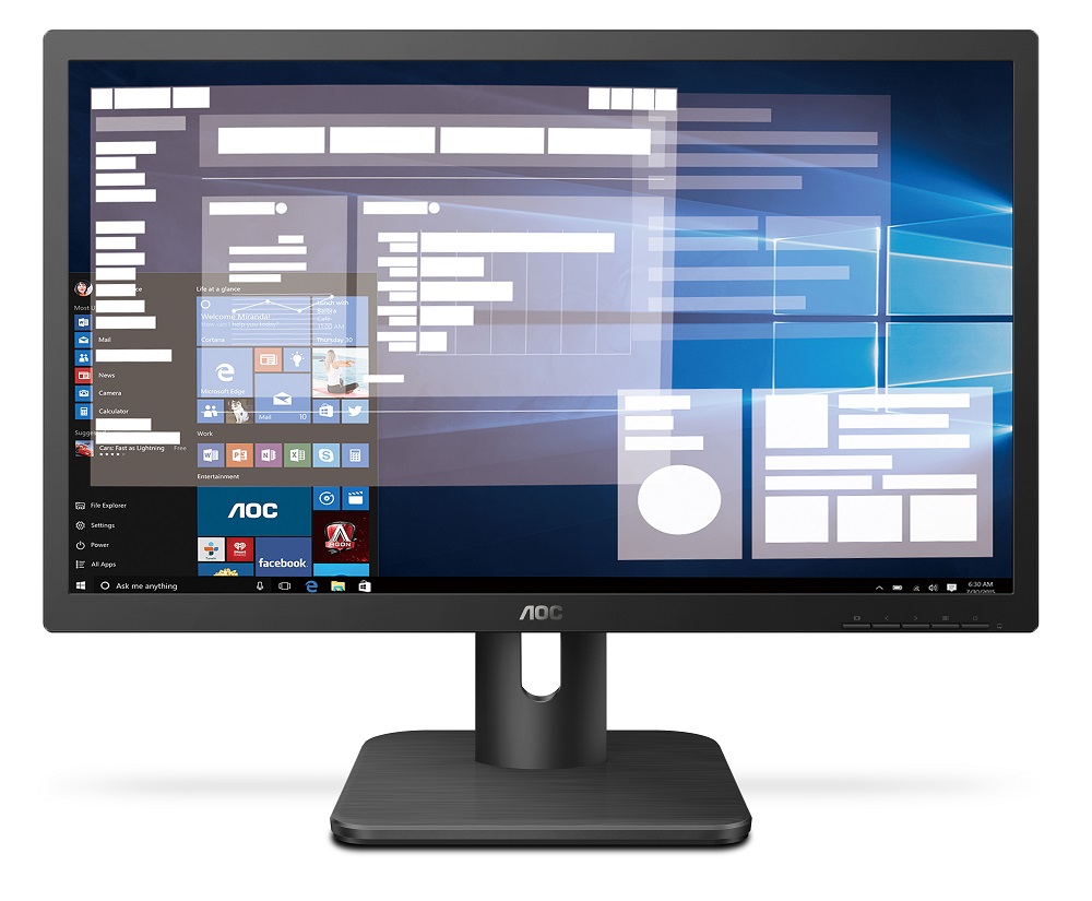 AOC 22E1H 21.5″ HDMI VGA Full HD VESA Monitor