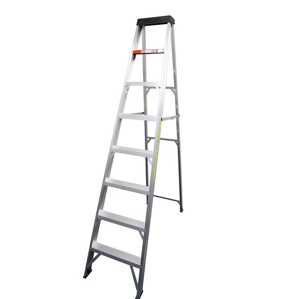 Tradequip – Ladder 8 Step A Frame – Aluminium