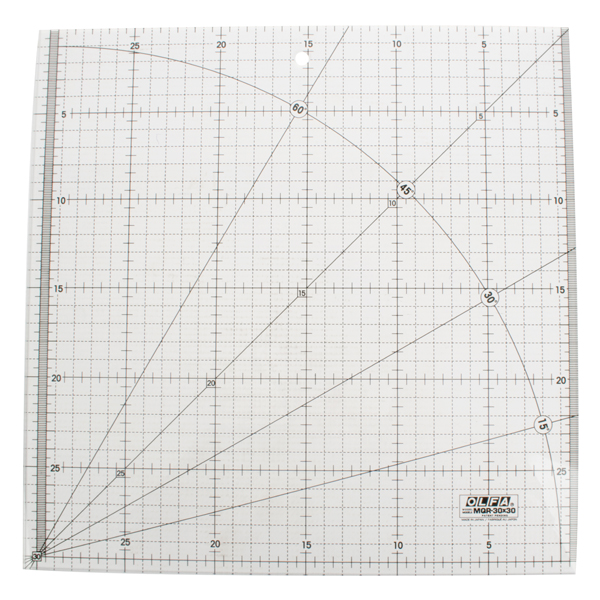 OLFA Metric Quilt Ruler 30Cm X 30Cm – Metric Grid