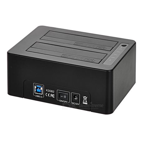Maiwo K3082C USB3.0 SATA HDD Clone Type-C 2-Bay Docking Station