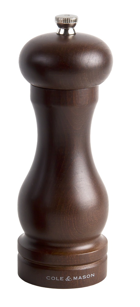 Cole & Mason – Precision Forest Capstan Dark Wood Salt Mill – 165mm