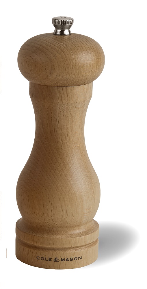 Cole & Mason – Precision Beech Capstan Salt Mill – 165mm