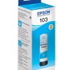 Epson 103 Ecotank Cyan Ink Bottle (65ml) Epson 103 Ecotank Cyan Ink Bottle (65ml)
