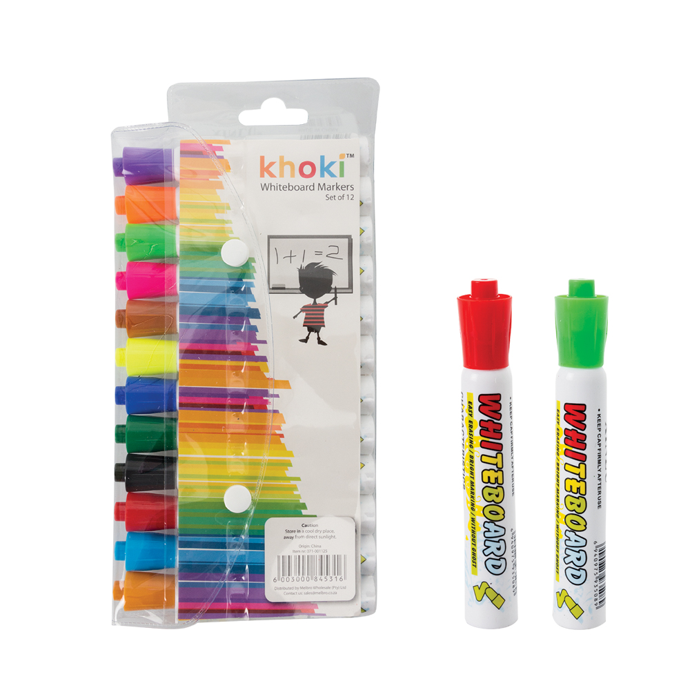 Whiteboard Markers – Set of 12