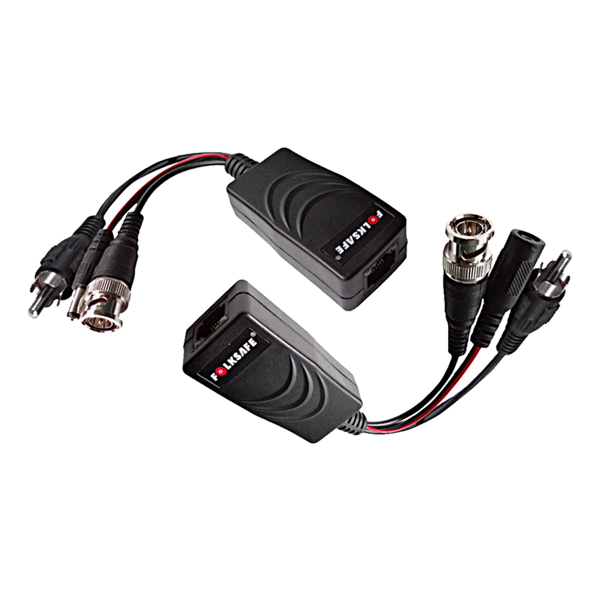 Folksafe 1CH Passive Video – Power – Audio Balun