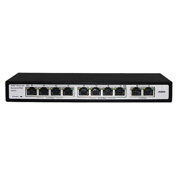 Folksafe 8-Port 10/100Mbps PoE Switch 120w PSU Adapter