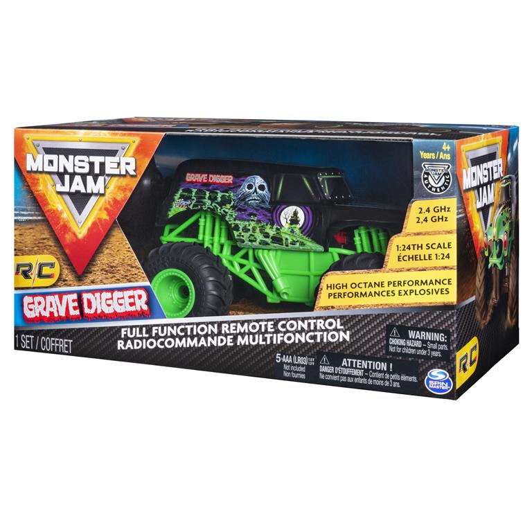 Monster Jam R/C – 1:24 Scale – Grave Digger