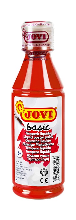 JOVI Basic Liquid Poster Paint 250ml – Red