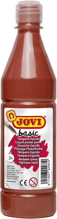 JOVI Basic Liquid Poster Paint 500ml – Brown