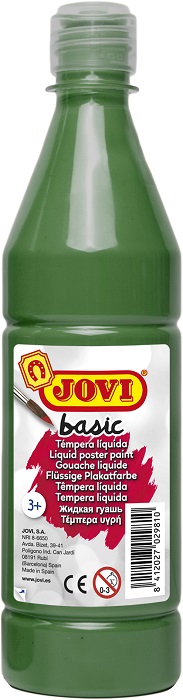 JOVI Basic Liquid Poster Paint 500ml – Dark Green
