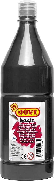 JOVI Basic Liquid Poster Paint 1L – Black
