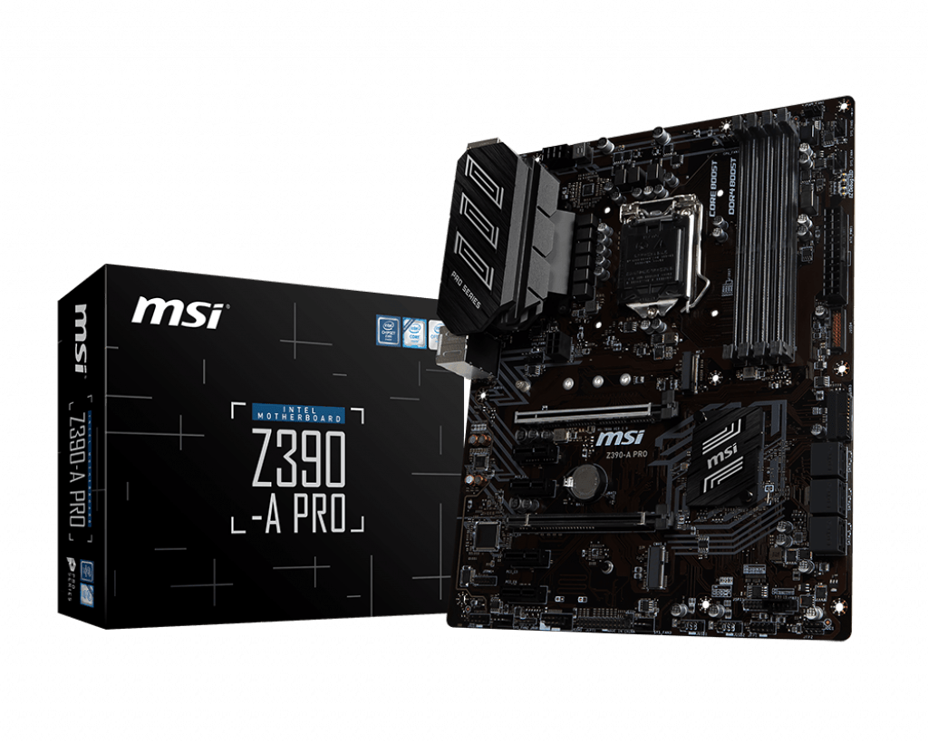 MSI Z390-A PRO Intel LGA1151 ATX Gaming Motherboard