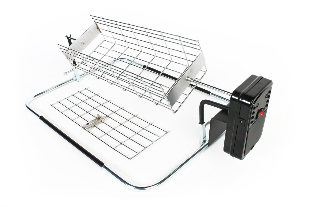 Rotisserie Frame With Deep Basket – 650mm