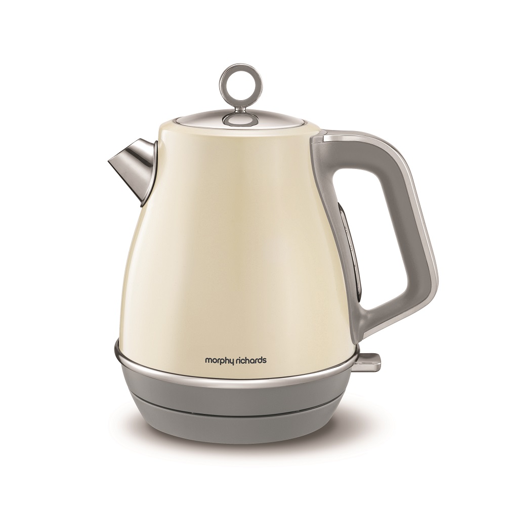 Morphy Richards – Kettle 360 Degree Cordless Steel Cream 1.5L – 3000W