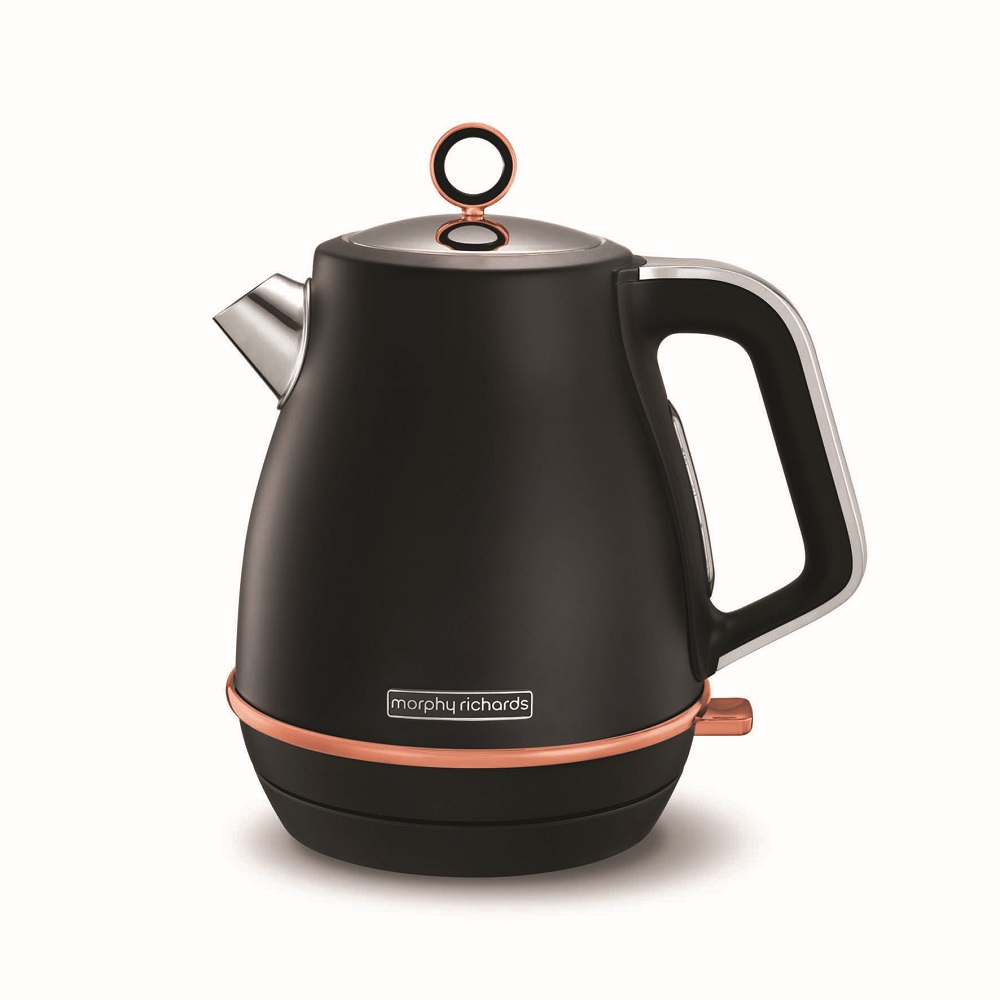 Morphy Richards – 1.5L Jug Kettle Rose Gold – Black