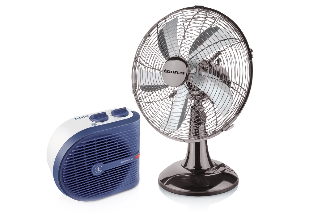 Taurus – Seasonal Pack Desktop Fan And Floor Fan Heater
