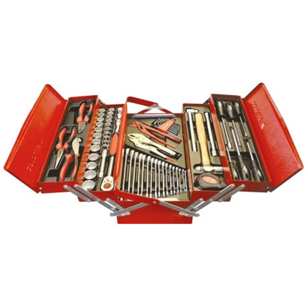 Carolus (Gedore) Complete Universal Toolkit -1/2 Inch Drive – 74 Piece Set