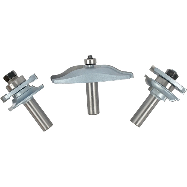 Cabinet Door Set Rail & Stile 3Pc 1/2″ Shank Wooden Box