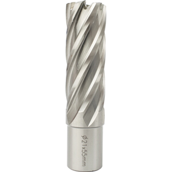 Tork Craft Annular Hole Cutter Hss 21 x 55mm Broach Slugger Bit