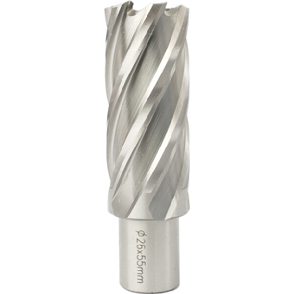 Tork Craft Annular Hole Cutter Hss 26 x 55mm Broach Slugger Bit