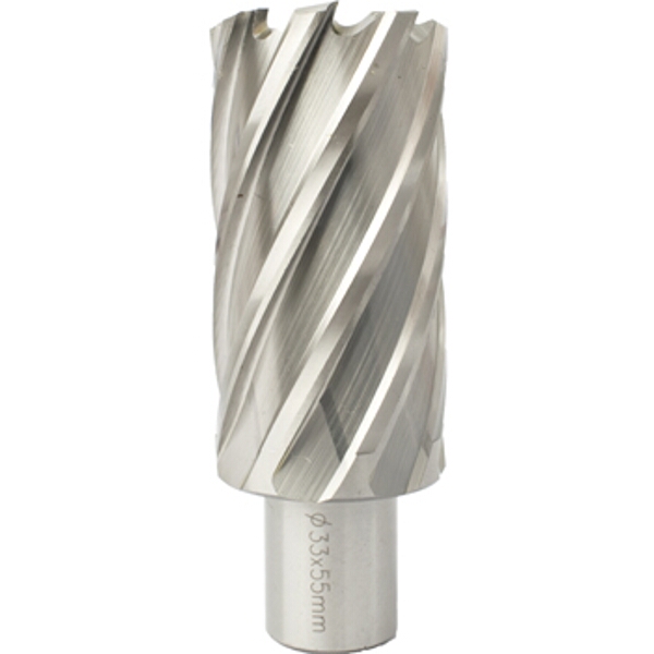 Tork Craft Annular Hole Cutter Hss 33 x 55mm Broach Slugger Bit