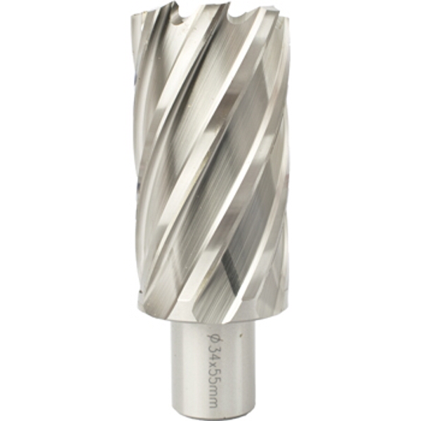 Tork Craft Annular Hole Cutter Hss 34 x 55mm Broach Slugger Bit