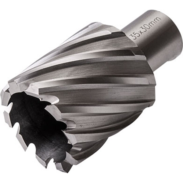Tork Craft Annular Hole Cutter Hss 35 x 30mm Broach Slugger Bit