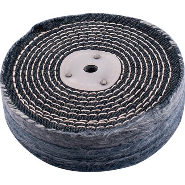 Tork Craft Colour Buff/Mop 150mm x 3 Section x 30mm Thick 1/2″ Hole