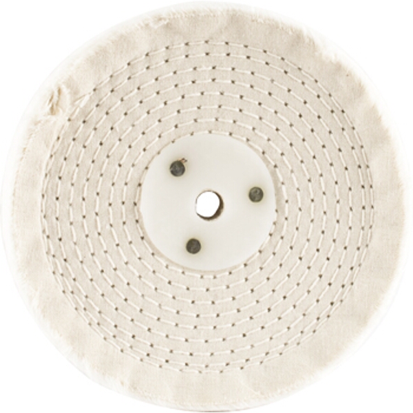 Tork Craft White Buff/Mop 150mm x 3 Section x 30 mm Thick 1/2 ” Hole