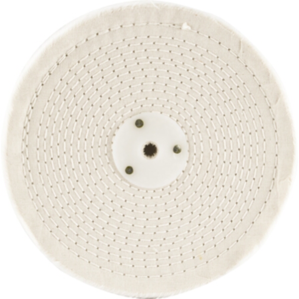 Tork Craft White Buff/Mop 200mm x 3 Section x 30 mm Thick 1/2″ Hole