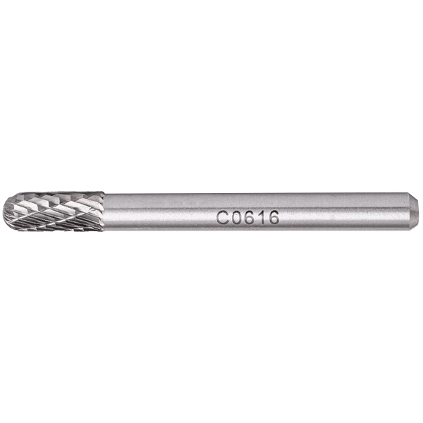 Tork Craft Rotary Burr Tungsten 6x16x6mm Rnd.Point