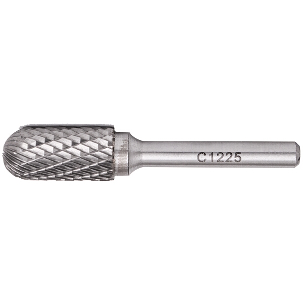 Tork Craft Rotary Burr Tungsten 12x25x6mm Rnd.Point