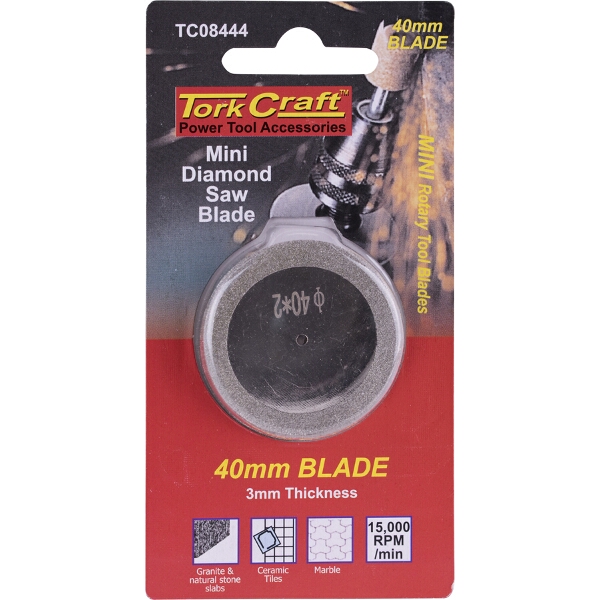 Tork Craft Mini Diamond Saw Blade 40mm