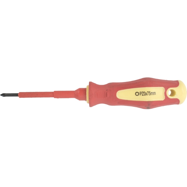 Tork Craft Screwdriver Insulated Poz1.No.0 x 75mm Vde