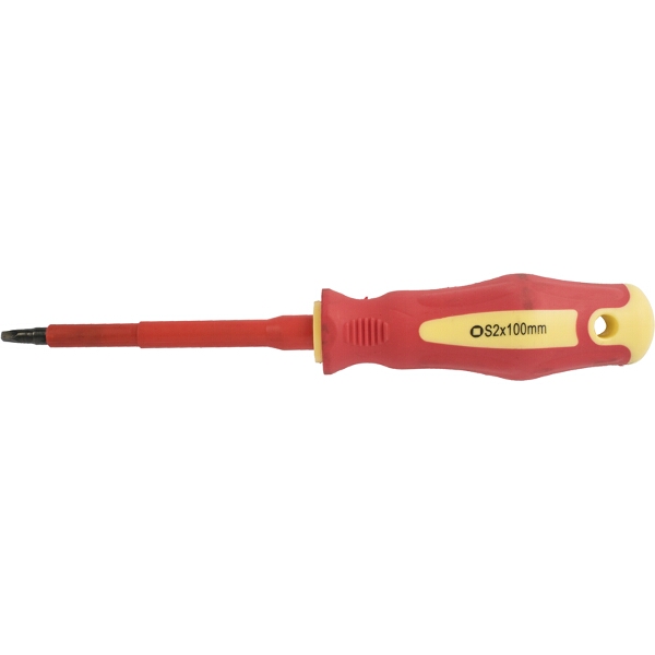 Tork Craft Screwdriver Insulated Square No 2x100mm