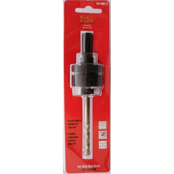 Tork Craft Mandrel Carbide Grit Hole Saw 32 – 152mm