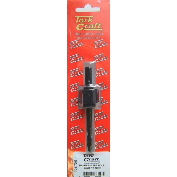 Tork Craft Mandrel for Carbon Steel Hole Saws19 – 28mm