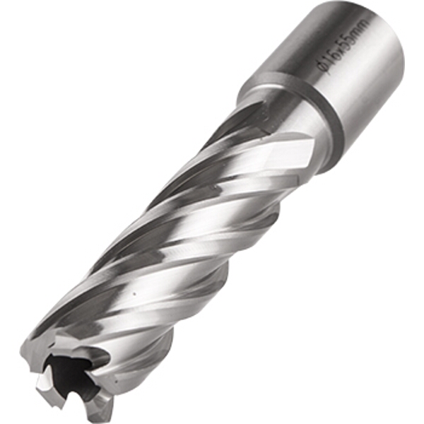 Tork Craft Annular Hole Cutter Hss 16 x 55mm Broach Slugger Bit