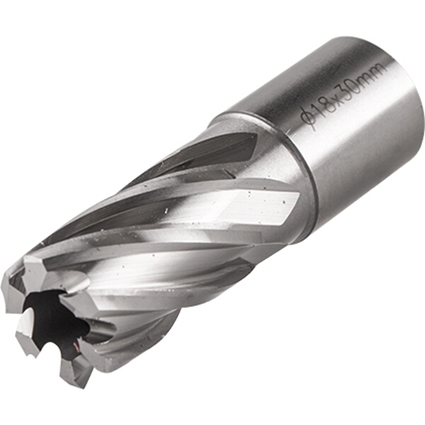 Tork Craft Annular Hole Cutter Hss 18 x 30mm Broach Slugger Bit