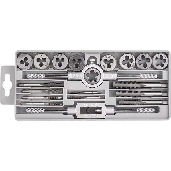 Tork Craft 20 Piece Imperial Tap & Die Set In Plastic Case