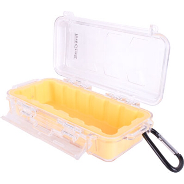 Tork Craft Micro Case Yellow 169 x 123 x 50mm Sil./Liner with Carabin.Clip