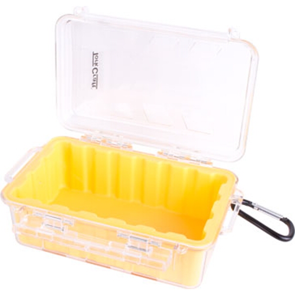 Tork Craft Micro Case Yellow 199 x 130 x 79mm Sil./Liner with Carabin.Clip