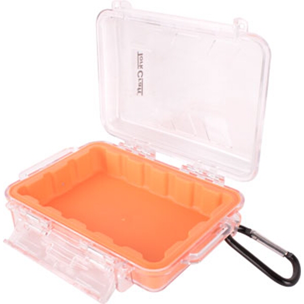 Tork Craft Micro Case Orange169 x 123 x 50mm Sil./Liner with Carabin.Clip