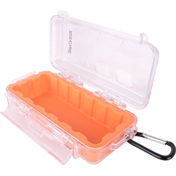 Tork Craft Micro Case Orange 197 x 100 x 61mm Sil./Liner with Carabin.Clip
