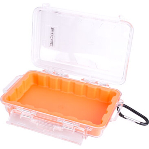 Tork Craft Micro Case Orange 198 x 130 x 53mm Sil./Liner with Carabin.Clip