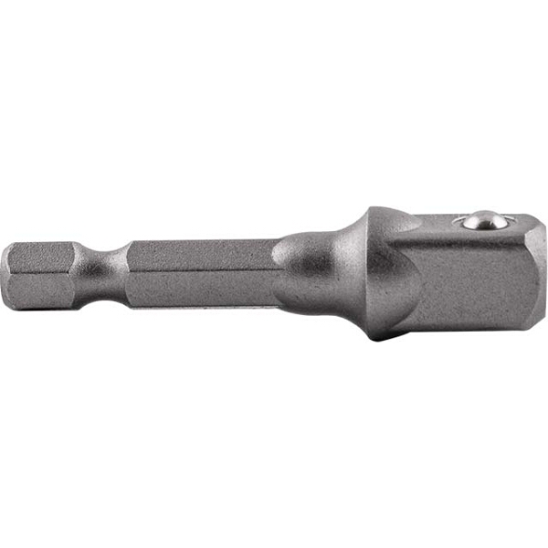 Tork Craft Socket Adaptor 3/8″M Sq x 50mm 1/4″M Hex Shank Carded