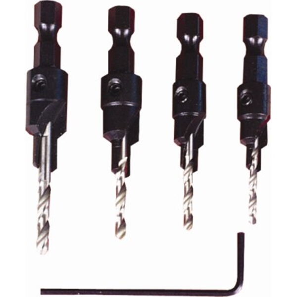 Tork Craft Screw Pilot Set 5 Piece Carded
